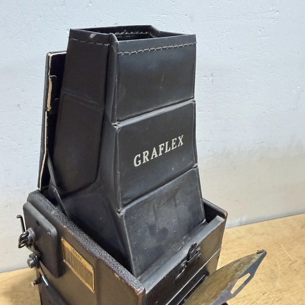 Graflex RB Series B 2-1/4x3-1/4 SLR Camera Kodak Ektar 127mm f4.5 Lens Untested